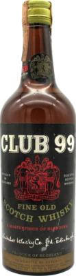 Club 99 Fine Old Scotch Whisky A. Orlandi Milano 43% 750ml