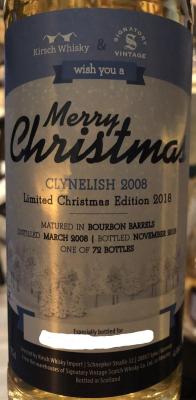 Clynelish 2008 SV Bourbon Barrels Kirsch Whisky Import 46% 700ml