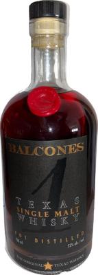 Balcones Texas Single Malt Whisky 1 Pot Distilled 53% 750ml