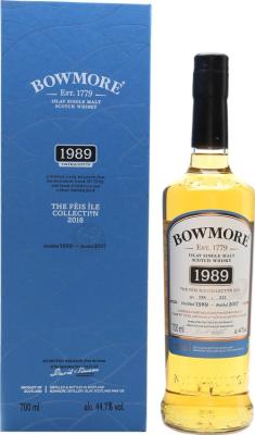 Bowmore 1989 The Feis Ile Collection 2018 Bourbon Cask #7929 44.7% 700ml