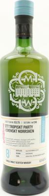 Glentauchers 2012 SMWS 63.75 2nd Fill Ex-Bourbon Barrel Global Gathering Sweden Exclusive 61.3% 700ml