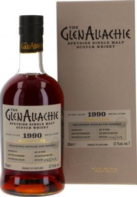 Glenallachie 1990 Single Cask PX-Sherry-Hogshead #6510 Germany 52.1% 700ml