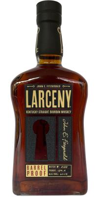 John E. Fitzgerald Larceny Barrel Proof New Charred White Oak 62.2% 750ml