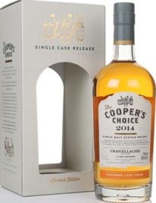 Craigellachie 2014 VM The Cooper's Choice Sauternes wine cask finish 55% 700ml