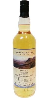 Tomatin 1993 ANHA The Soul of Scotland Bourbon Hogshead 46.5% 700ml