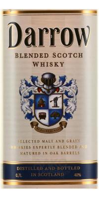 Darrow Blended Scotch Whisky Oak Barrels 40% 700ml