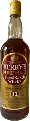 Berry's Pure Malt 12yo BR 43% 750ml