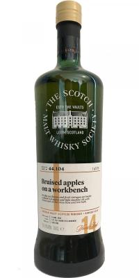 Craigellachie 2004 SMWS 44.104 Bruised apples on A workbench 1st Fill Ex-Bourbon Barrel 57.1% 700ml