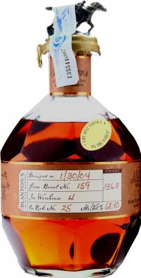 Blanton's Straight from the Barrel #4 Charred American White Oak Barrel 159 68.4% 750ml