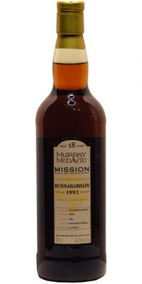 Bunnahabhain 1992 MM Mission Gold Series Sherry 56% 700ml