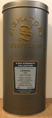 Laphroaig 1991 SV Cask Strength Collection Bourbon Barrel 07 790 07/790 50.7% 700ml