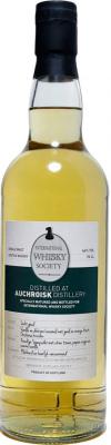 Auchroisk NAS MSWD International Whisky Society 3 first fill bourbon barrels 46% 700ml