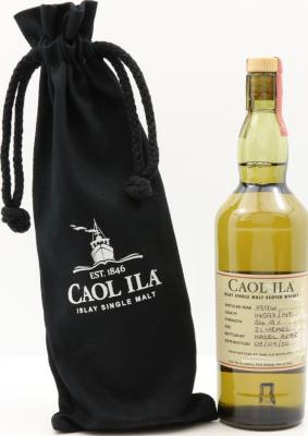 Caol Ila 1996 Hand Bottled at Caol Ila Distillery Ex-Bourbon Cask 54.9% 200ml