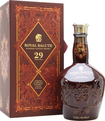 Royal Salute Pedro Ximenez Sherry Cask Finish 29yo 40% 700ml