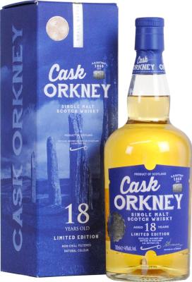Cask Orkney 18yo DR Limited Edition Ex-Bourbon Casks 46% 700ml