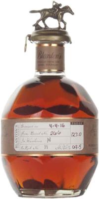 Blanton's Straight from the Barrel #4 Charred American White Oak Barrel 266 63.5% 700ml