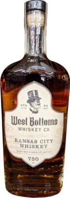 West Bottoms Whisky Kansas City Whisky Sherry Finish 47% 750ml