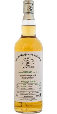 Glenlivet 1996 SV The Un-Chillfiltered Collection 1st Fill Sherry Butt #79231 46% 700ml