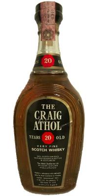 Craig Athol 20yo V. ME Import Biella Italy 43% 750ml