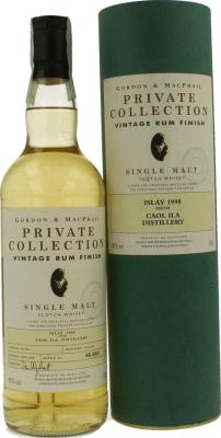 Caol Ila 1990 GM Private Collection Demerara Rum Finish 99/103 2.3 45% 700ml