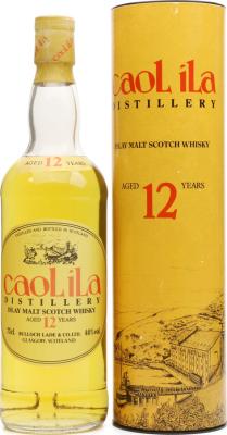 Caol Ila 12yo Bulloch Lade & Co 40% 750ml