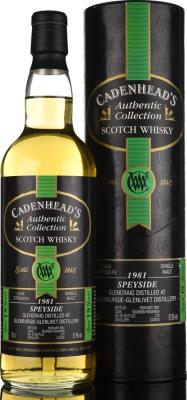 Glencraig 1981 CA Authentic Collection Sherry Butt 59.5% 750ml