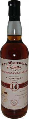 Miltonduff 2007 WW8 The Warehouse Collection 1st fill PX Sherry Octave W6404 50.4% 700ml