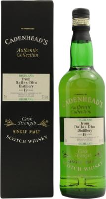 Dallas Dhu 1977 CA Authentic Collection 57.4% 700ml