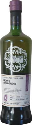 Glenburgie 2009 SMWS 71.94 Orchard enchantments 1st Fill Ex-Bourbon Barrel 59.2% 700ml