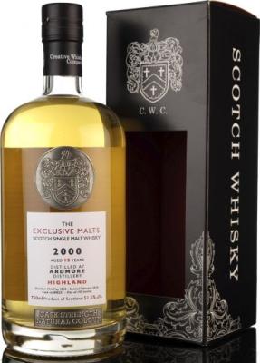 Ardmore 2000 CWC The Exclusive Malts 15yo Refill American Barrel #800231 51.5% 750ml