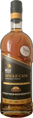 M&H 2017 Single Cask Your Whisky Project #1 Fortified White Wine 2017-0345 61% 700ml