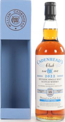 Aultmore 2006 CA Cadenhead's Club Members 54.8% 700ml