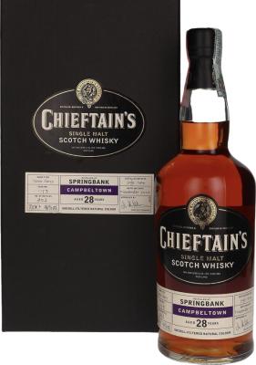 Springbank 1974 IM Chieftain's Choice 28yo Oloroso cask finish #1159 46% 700ml