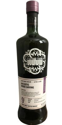 Glenlossie 2011 SMWS 46.124 An exotic wood carving 1st Fill Ex-Bourbon Barrel 64.2% 750ml