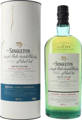 The Singleton of Glen Ord Limited Edition Natural Cask Strength 1st Release American & European Oak Casks 58.1% 700ml