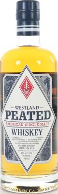 Westland Peated American Single Malt 2yo 46% 750ml