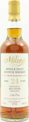 Ben Nevis 1996 Soh Refill Sherry Butt 50.2% 700ml