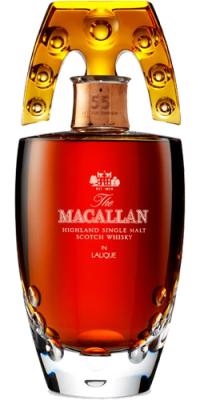 Macallan 55yo Lalique Sherry Oak 40.1% 750ml