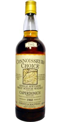 Caperdonich 1968 GM Connoisseurs Choice 40% 700ml