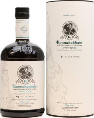 Bunnahabhain 16yo Amontillado Feis Ile 2016 54.1% 700ml