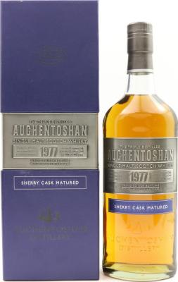 Auchentoshan 1977 Limited Edition Bottling Oloroso Sherry Casks 49% 700ml