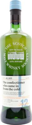 Dailuaine 2005 SMWS 41.103 The confectioner who came in from the cold First Fill Bourbon Barrel 60% 700ml