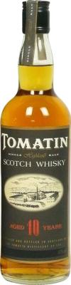 Tomatin 10yo Single Highland Malt S.I.L.V.A. srl Milano Distributore esclusivo per I Italia 40% 700ml