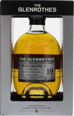 Glenrothes 1999 #8163 exclusive to Belgium 58.8% 700ml