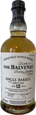 Balvenie 12yo Single Barrel #4663 47.8% 700ml