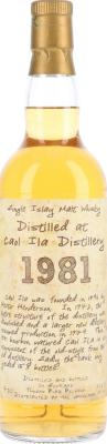 Caol Ila 1981 TI Handwritten Label Bourbon Cask 50.6% 700ml