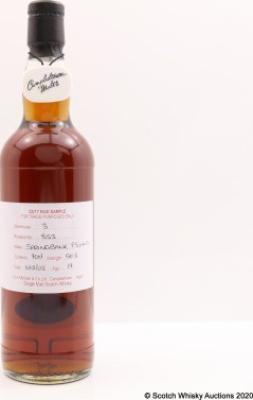 Springbank 2002 Duty Paid Sample For Trade Purposes Only Fresh Sherry Hogshead Rotation 853 56.3% 700ml