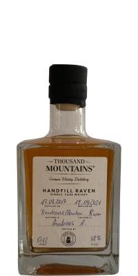 Thousand Mountains 2017 58% 500ml