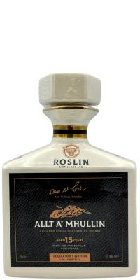 Highland Single Malt Scotch Whisky 15yo RoDi Allt A Mhullin Collector's Edition Ceramic Decanter Bourbon Barrel 50.3% 700ml