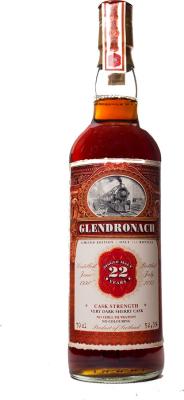 Glendronach 1990 JW Old Train Line Sherry Cask #3058 52.3% 700ml